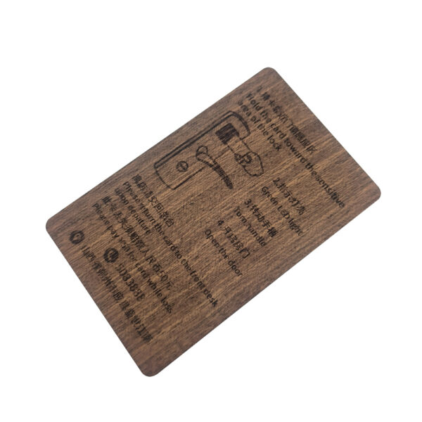 RFID Wooden Chip Card - Image 4