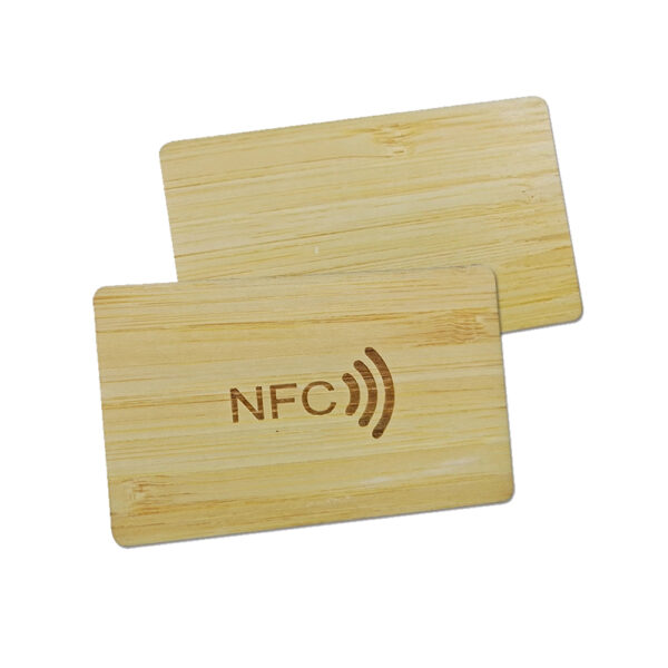 Laser Cut NFC Wooden Business Cards - Image 2