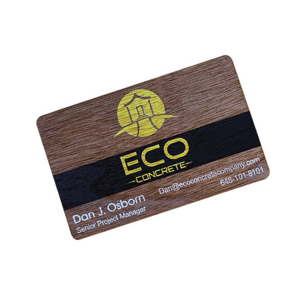 Custom NFC Wood Business Cards