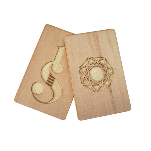 Carving Wooden Card