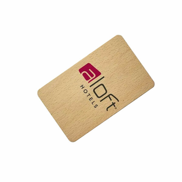 Wooden RFID Hotel Key Card