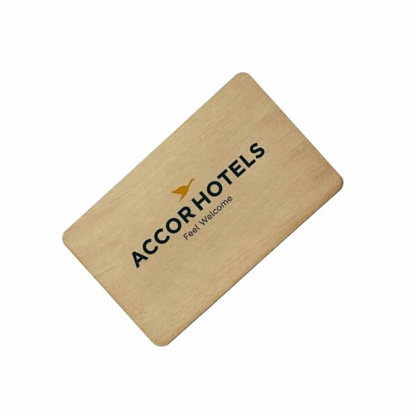 Wooden Hotel Keys RFID Key Cards