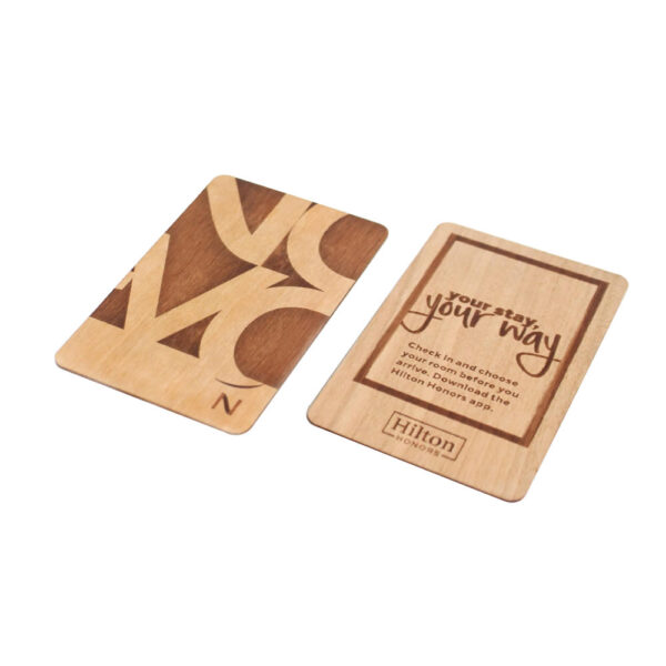 Wooden IC Card Hotel Key Card