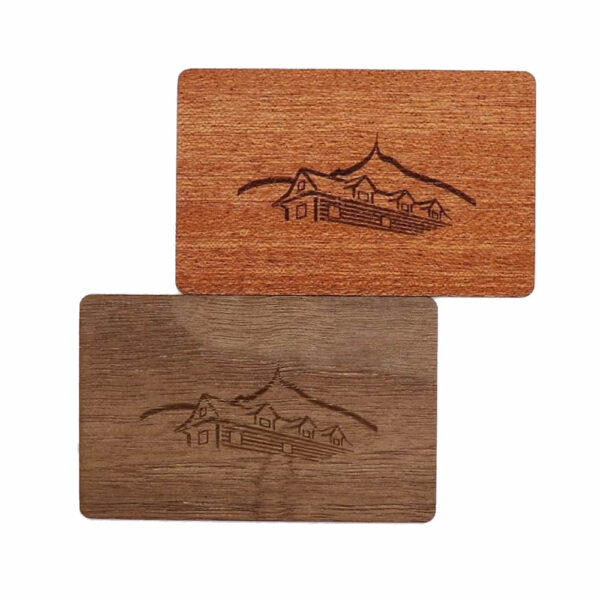 Wooden IC Card Hotel Key Card - Image 2