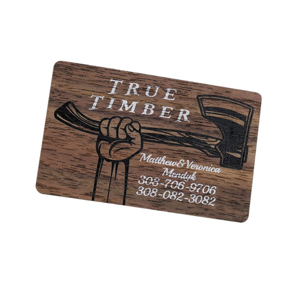 Wooden Business Card